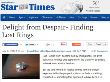 Lost Ring in the News