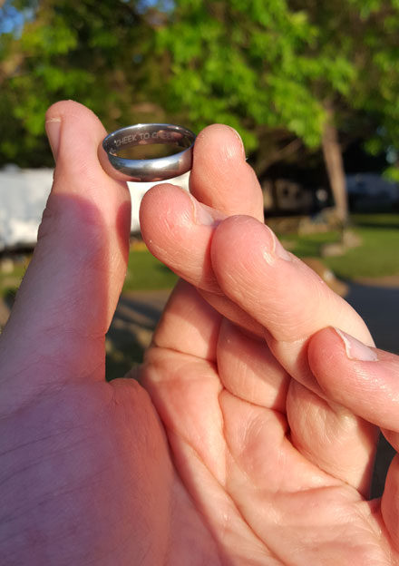 lost wedding ring lake petenwell