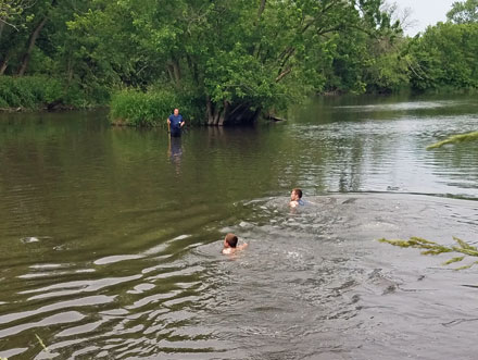 lost ring in sugar river