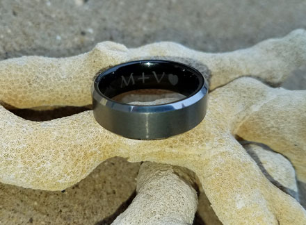 lost ring at the beach